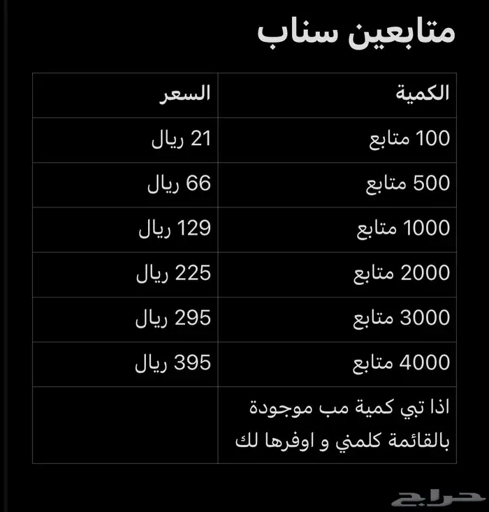 زيادة متابعين انستا - سناب - تيك توك - 2