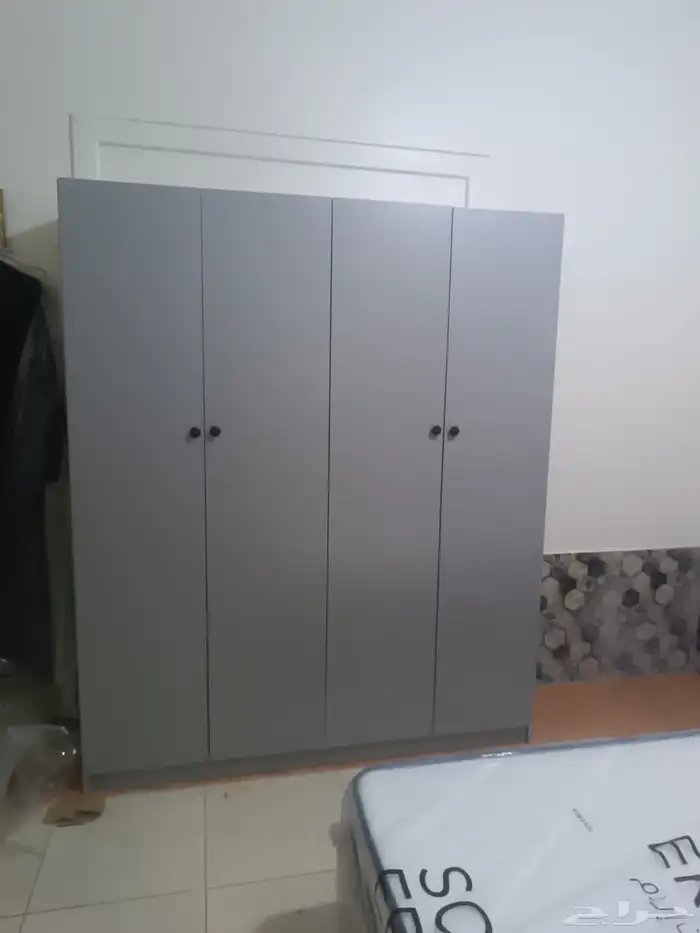 غرفة نوم كاملة  أثاث منزلي  سرير ودولاب وبطانيات 5