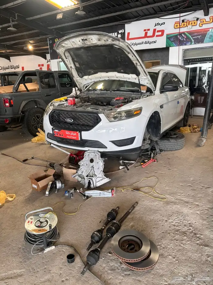 تغيير طرمبة ماء فورد تورس فلكس فقط 500 ريال مع الضمان 27