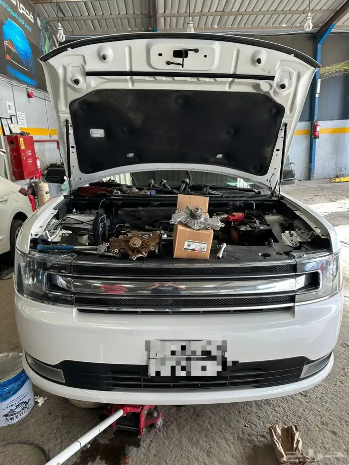 تغيير طرمبة ماء فورد تورس فلكس فقط 500 ريال مع الضمان 3