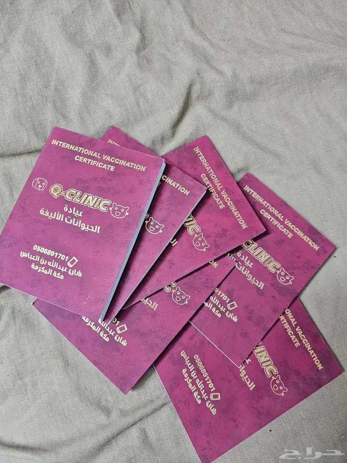 جراء مع امهم ( يوجد كرت تطعيمات واوراق) 9