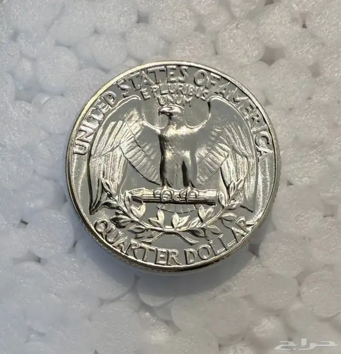 عملات معدنية أمريكية 90بالمئة فضة لعام 1964 3