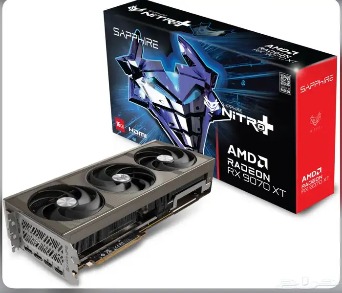 كروت شاشة 9060xt 16GB 9070XT 16GB 5070TI 0
