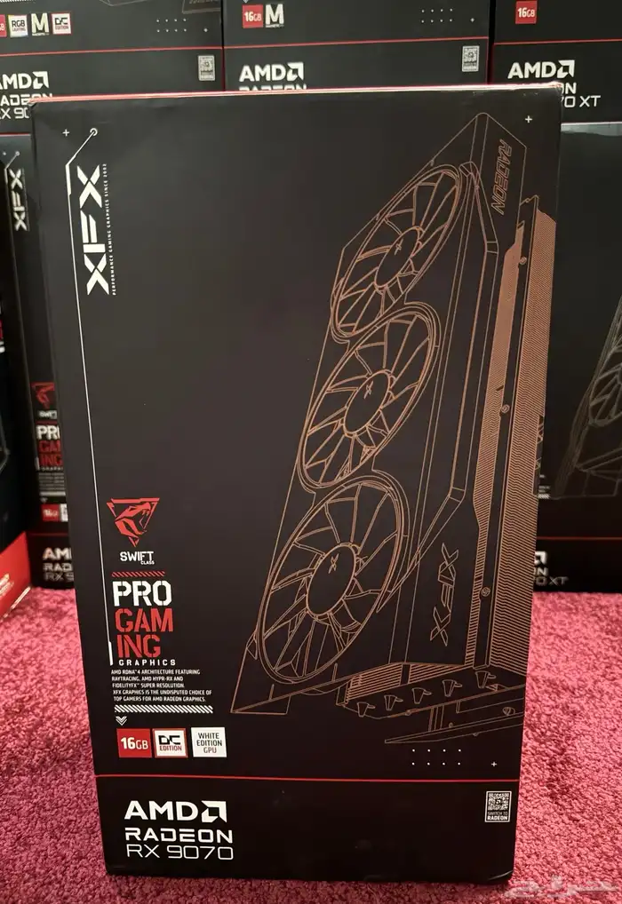 كروت شاشة 9060xt 16GB 9070XT 16GB 5070TI 22