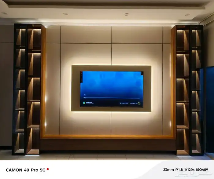 ديكورات داخليه تنسيق مداخل خلفيات شاشه ارضياة باركيه جبس بور 5