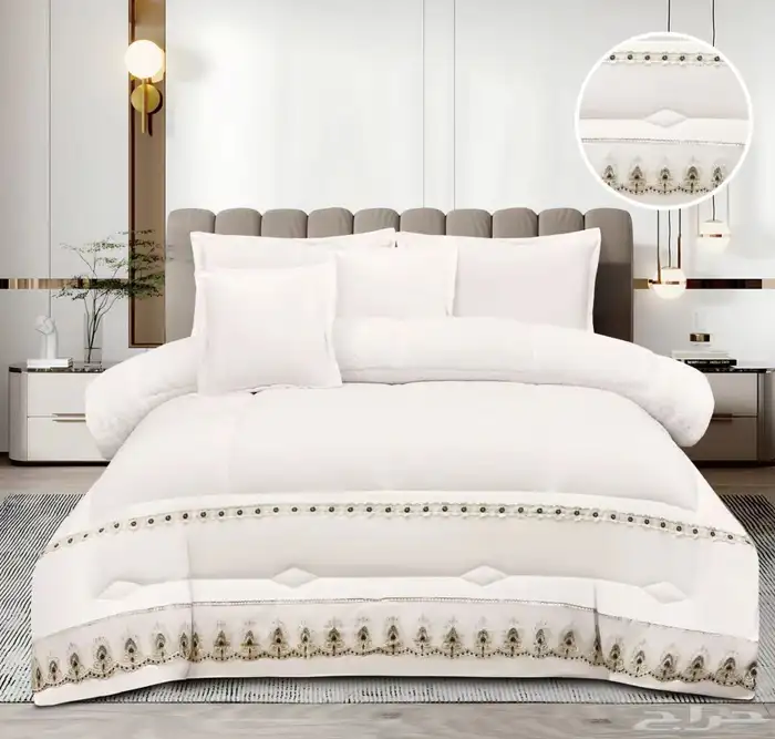 طقم دانتيل فروه فاخر شتوي 6قطع عرض 200ريال شامل التوصيل 0