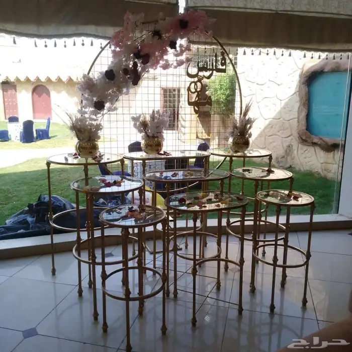طاولات استقبال مناسبات 5
