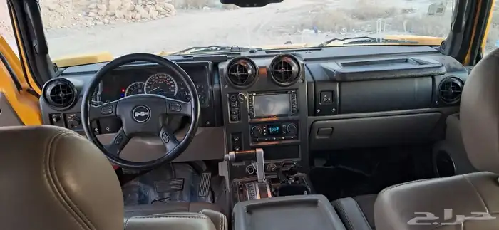 همر للبيع 2005 H2 اصفر 9