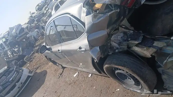 كامري موديل 2024لون تيتانيوم الحاله تشليح قطع غيار فقط 4