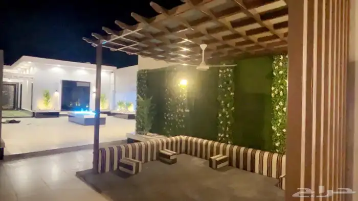 استراحة جديده قسمين للإيجار اليومي499 9