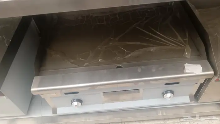 جريل صاج برجر معدات مطاعم تجهيز محل وجبات سريعه 5