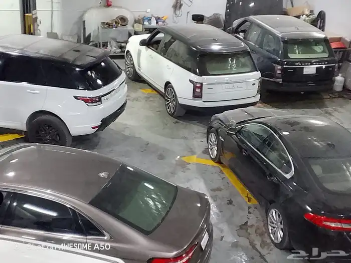 مركز راية الرمال لصيانة السيارات الأوروبية تخصص رانج روفر 5