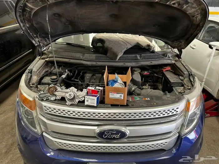 تغيير طرمبة ماء فورد تورس فلكس فقط 500 ريال مع الضمان 2