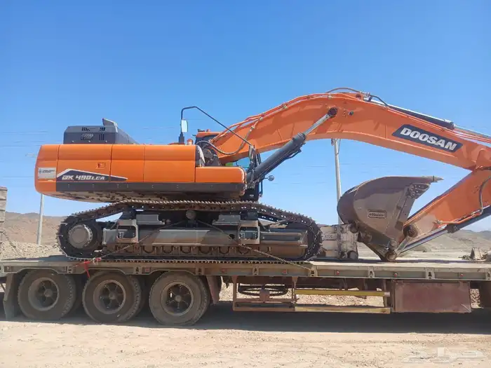 بوكلين كبير دوسان 490 للإيجار البومي والشهري 0