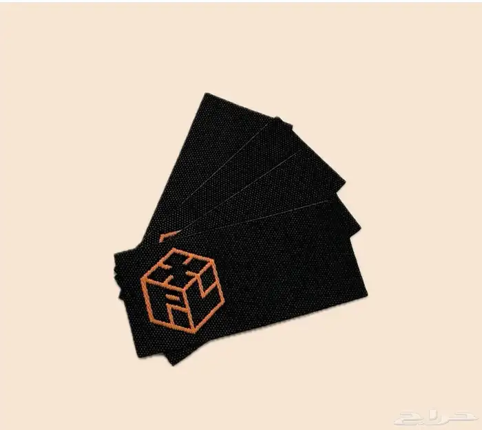 اكياس للعبايات ليبل قماش تطريز ورق تغليف كروت لوقو جلد 3