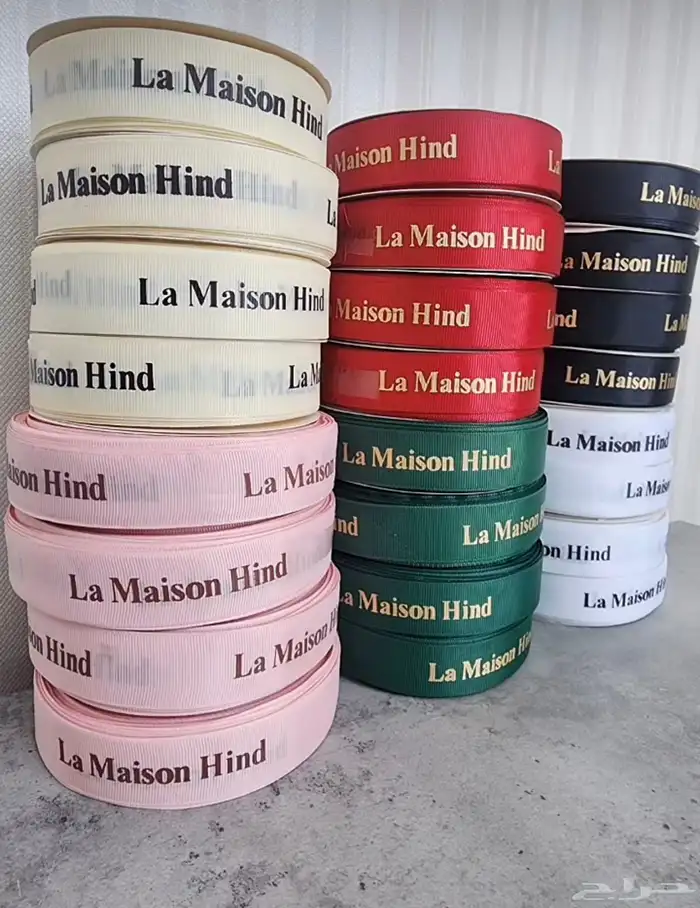 اكياس. بوكسات. ستكرات ليبل قماش. تطريز بوكس عود 46