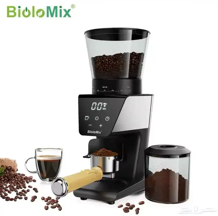 طاحونه قهوه كهربائيه من شركه BioloMix 3