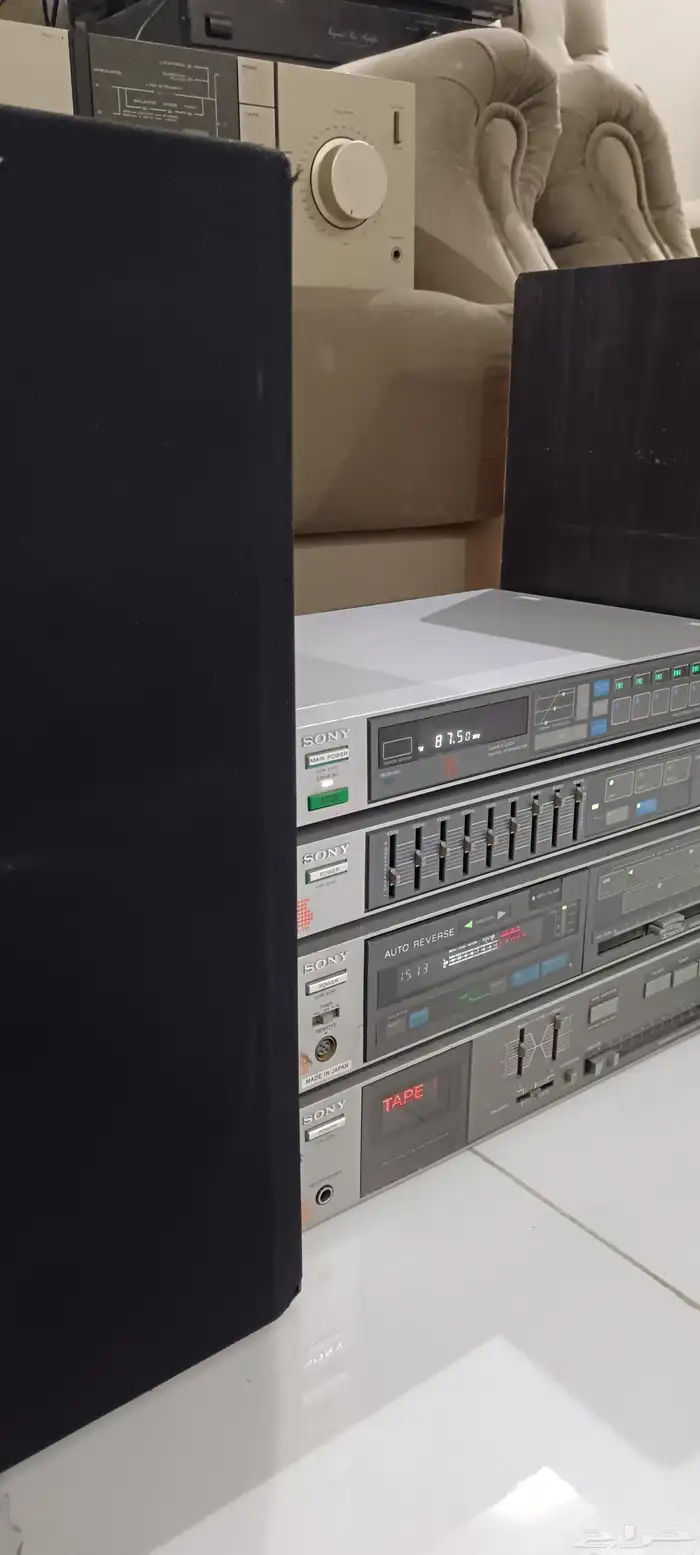مسجل كاسيت استيريو سوني sony 3