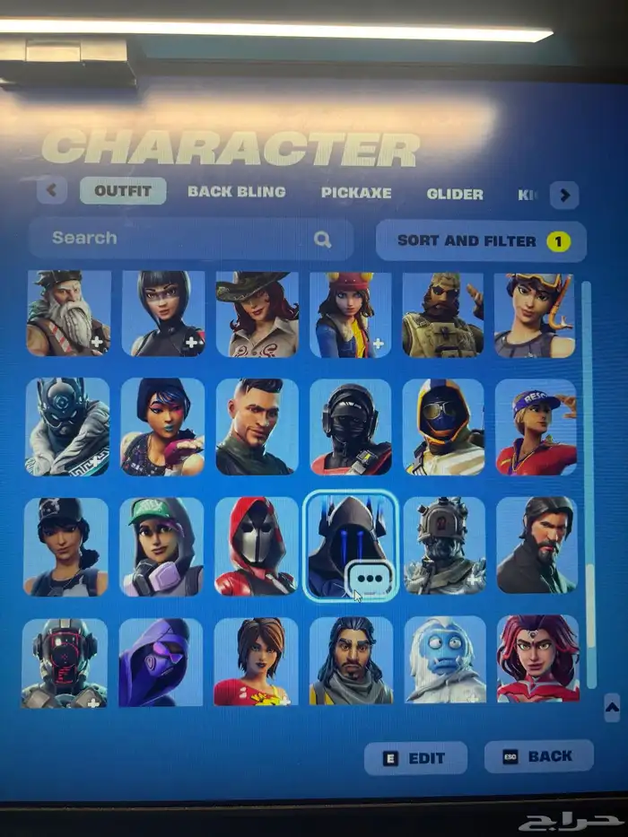 حساب فورت نايت قوي ترافيس 4