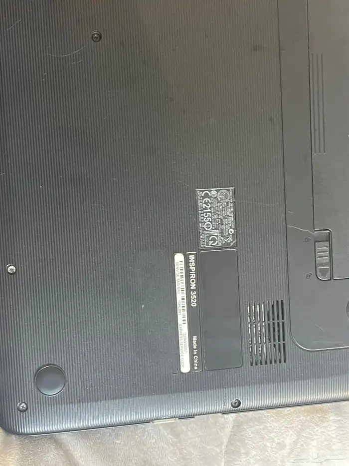 لابتوب نوع dell نظيف رام 2ورام4 سريع ونظيف معه شاحن وشنطه 3