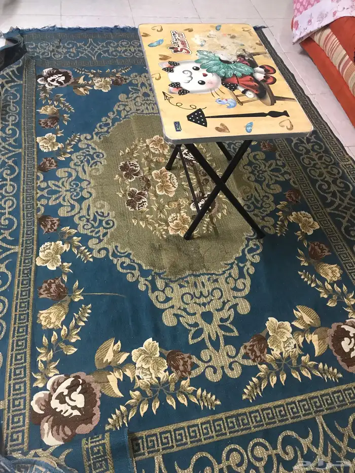اغراض منزلية للبيع - ستاير - ركنه- سرير اطفالي - سجاد 7