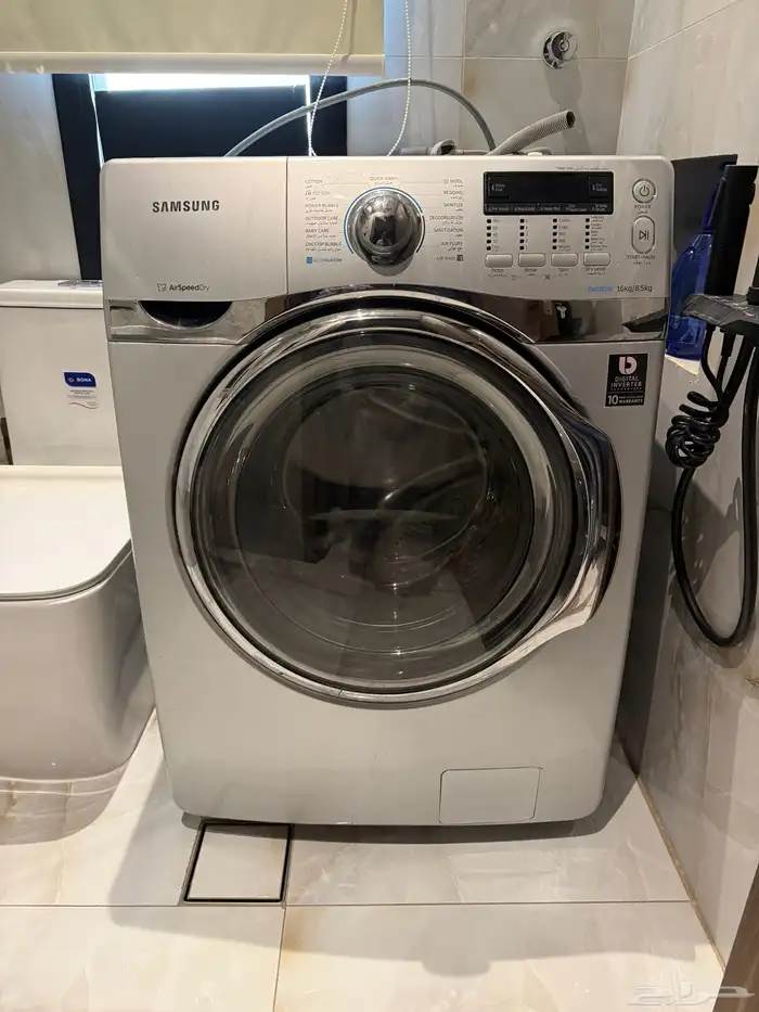 غساله نشافه 100 100 اتوماتيك سامسونج 1
