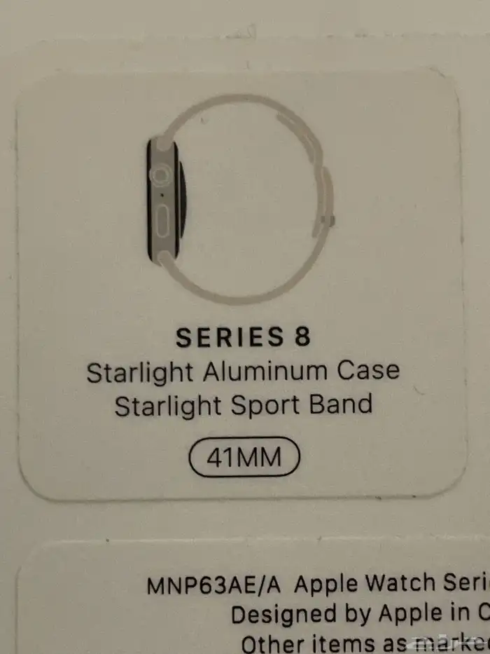 ساعة ابل اصدار 8 مقاس 41 اخت الجديدة 0