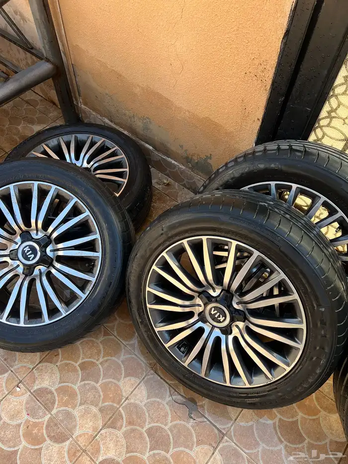 طقم جنوط وكفرات اكستيرا - kia 3