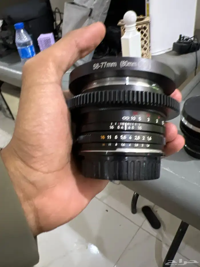 للبيع طقم تصوير سينمائي كامل (Blackmagic 4K   وعدسات سنمائي 4