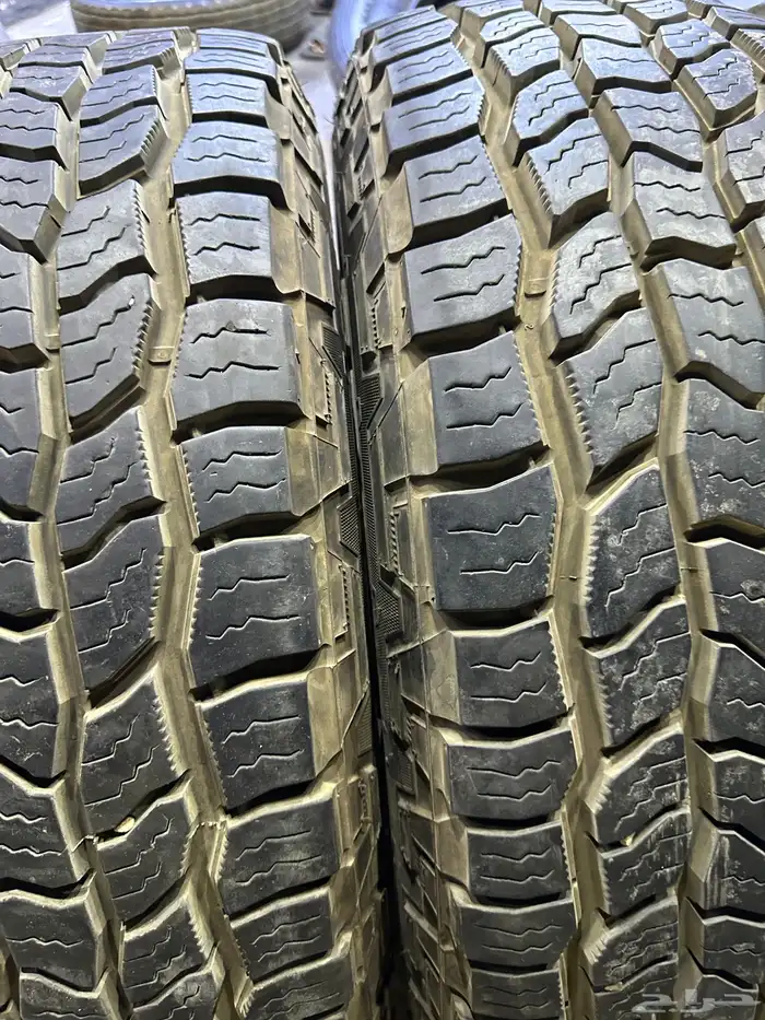 كفرات كوبر امريكي نص حجري مقاس 17 16