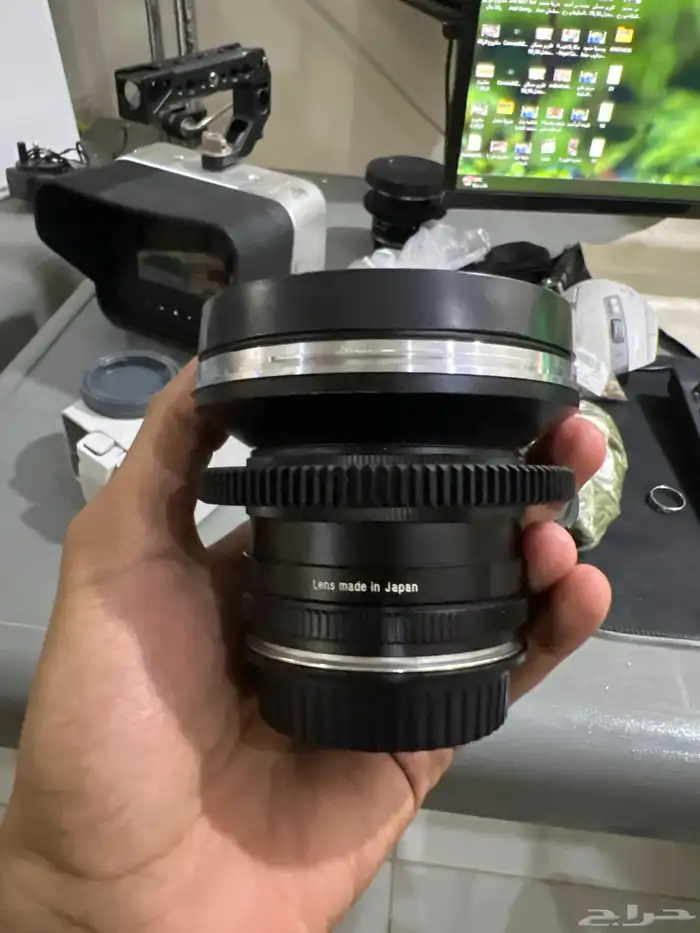 للبيع طقم تصوير سينمائي كامل (Blackmagic 4K   وعدسات سنمائي 8