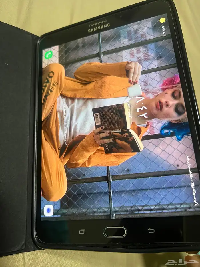 تاب سامسونج للبيع 32 قيقا شبه جديد كل الوقت ما استعمله 1