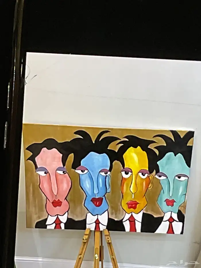 لوحات ورسومات فنيه مرسومه بيد فنان وملونه 5