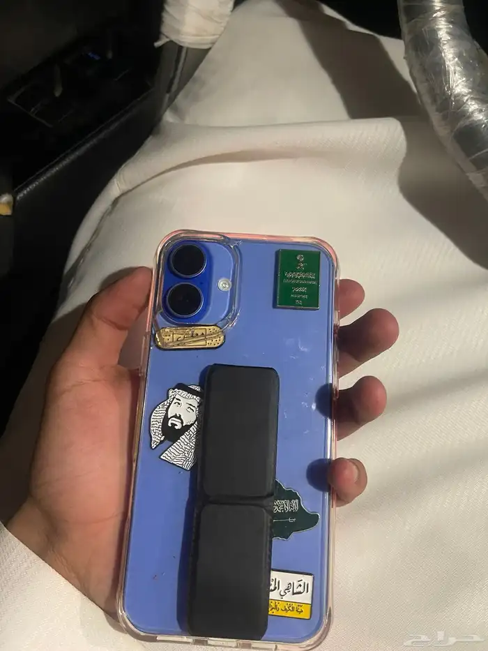 آيفون 16 بلس 128 جيجا نظيف جدا  ولله الحمد   اقبل بدل مع دفع 0