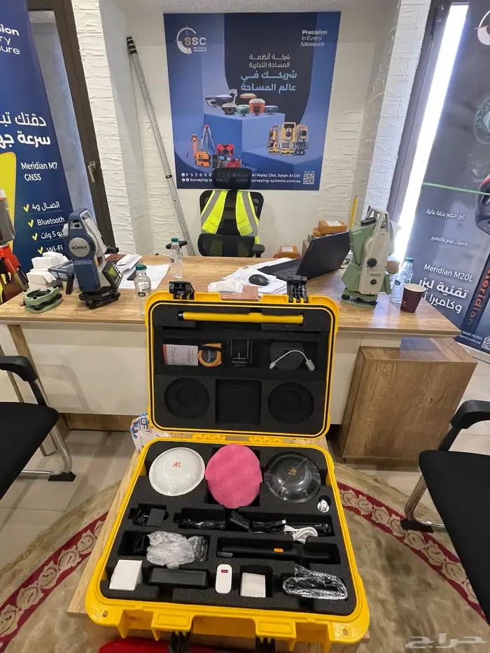 لبيع اجهزه المساحه وال جى بى اس 1