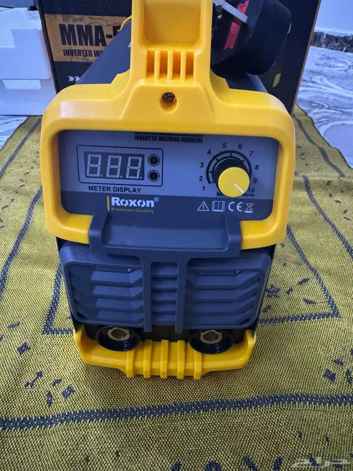 للبيع مكينه لحام كهربائية جديد بكرتونة مقاس صغير 500 امبير 0