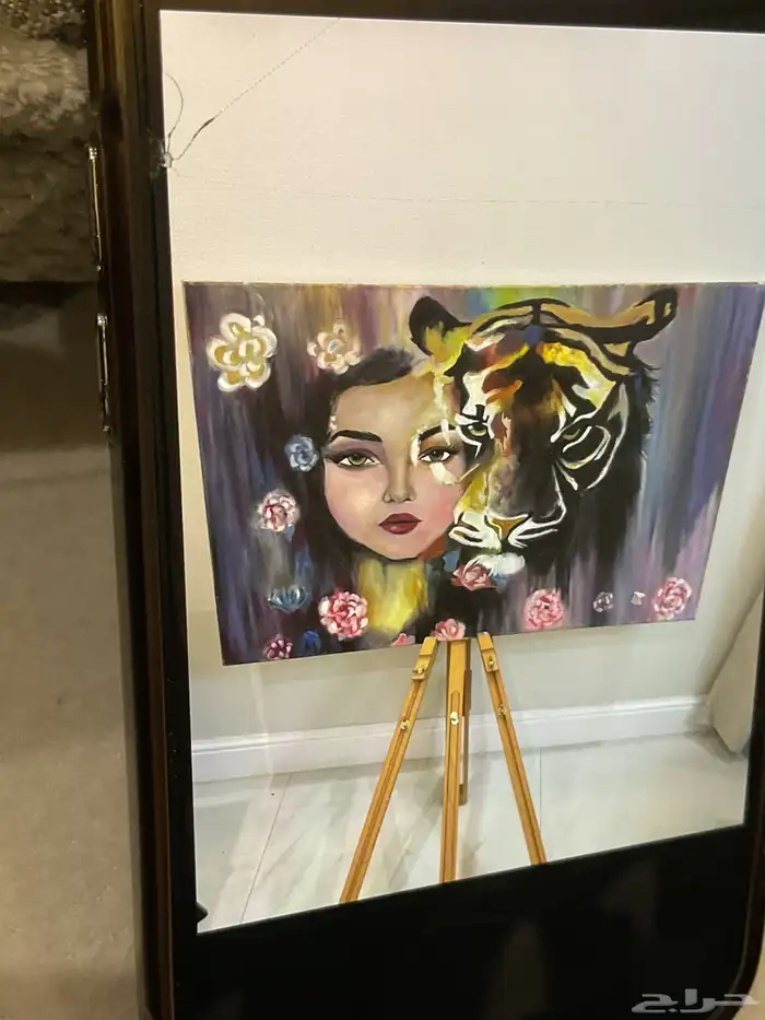 لوحات ورسومات فنيه مرسومه بيد فنان وملونه 11