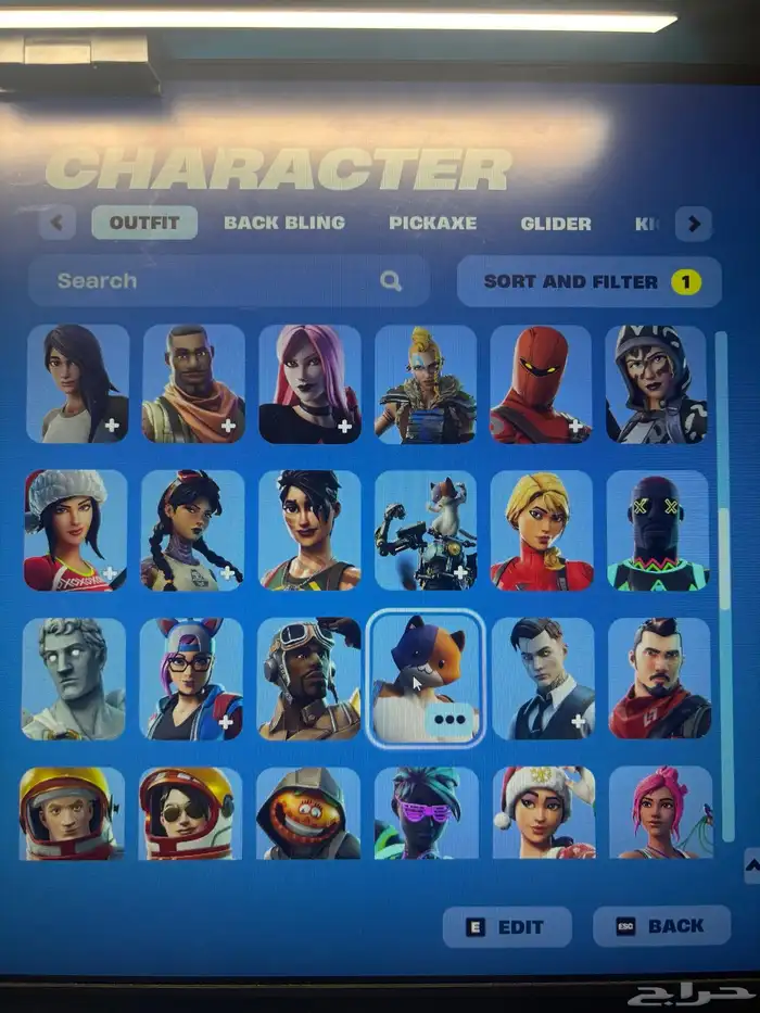 حساب فورت نايت قوي ترافيس 2