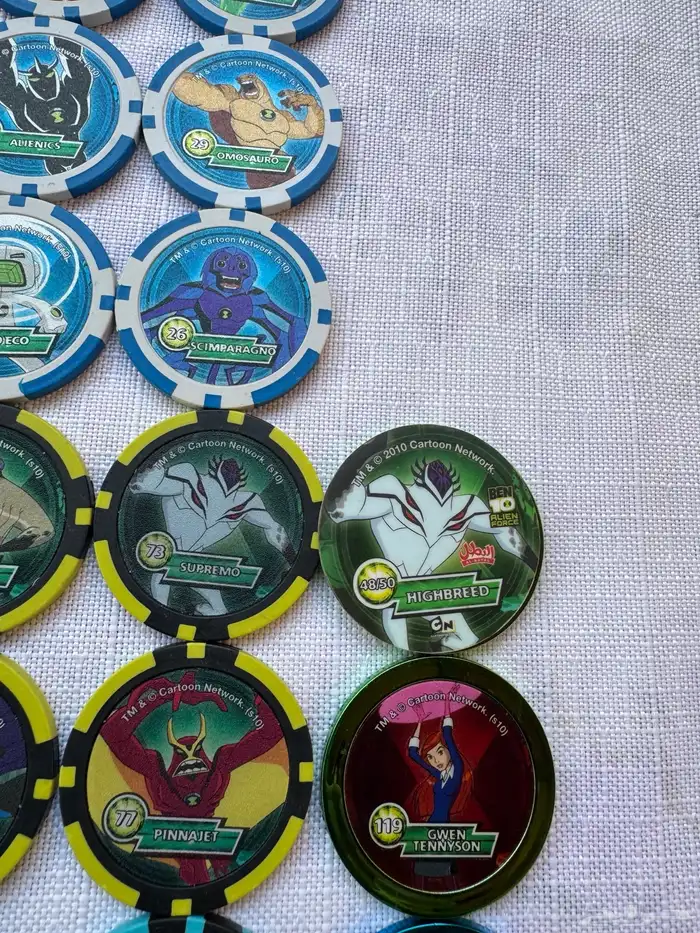 بطايق Ben 10 إصدار 2010 شبيهة نسخة البطل 10