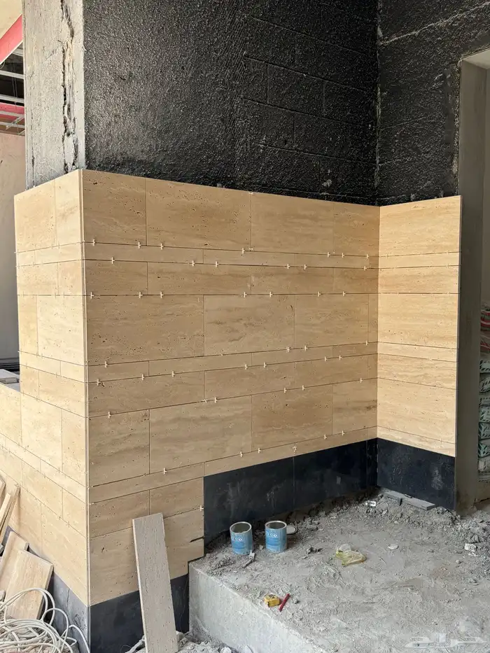 ترفنتينو تركي نخب اول معتمد حجر طبيعي واجهات 10