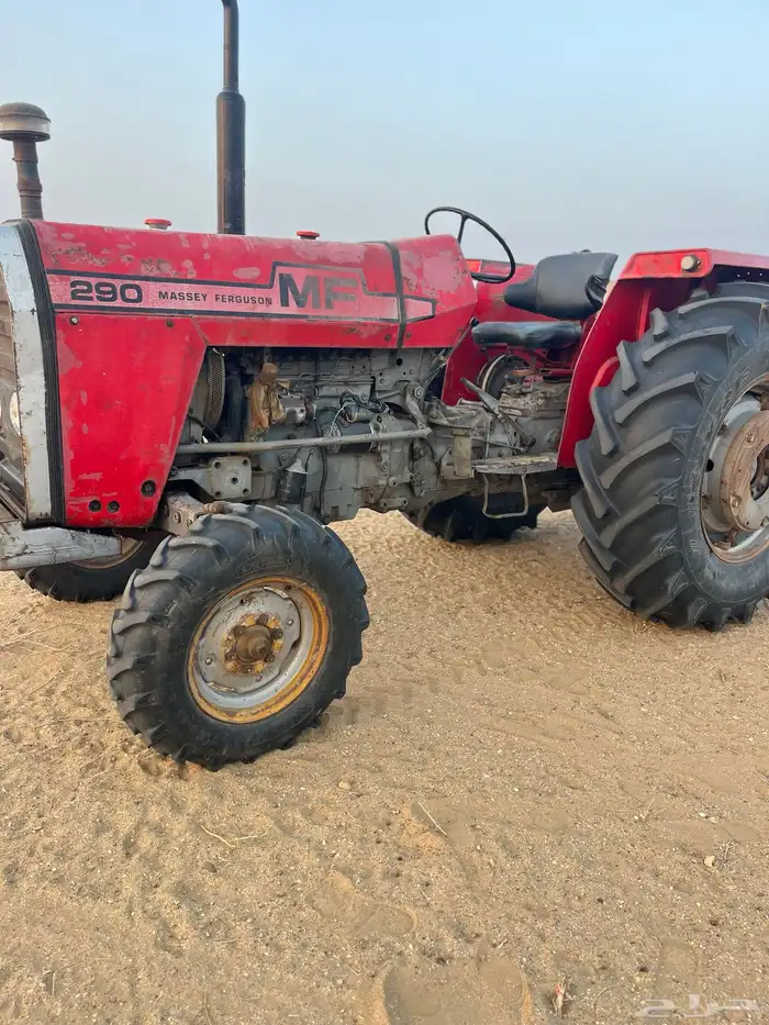 لبيع حراثه ماسي 290 معها مخراش على السوم 5