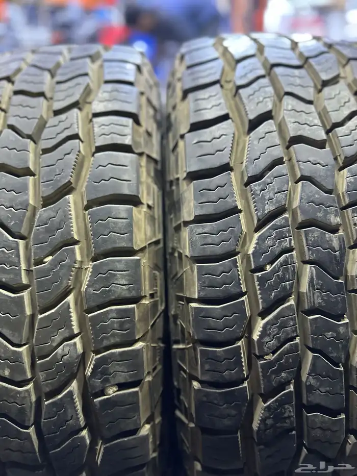 كفرات كوبر امريكي نص حجري مقاس 17 12