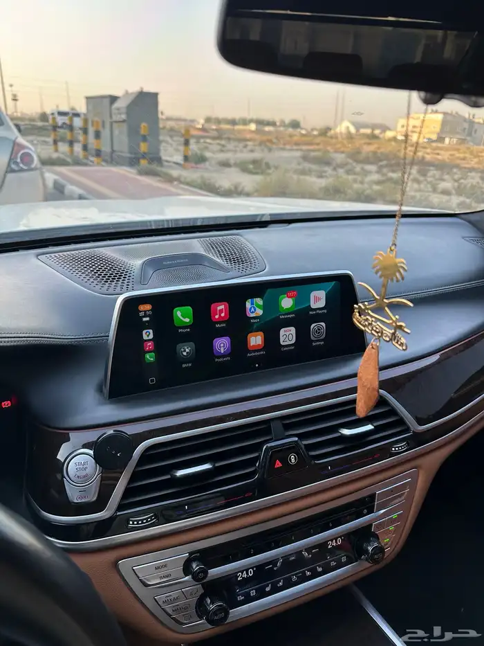 BMW 750Li 2017 ممشى155 الف ب 70 الف ريال لوحة اماراتية 8