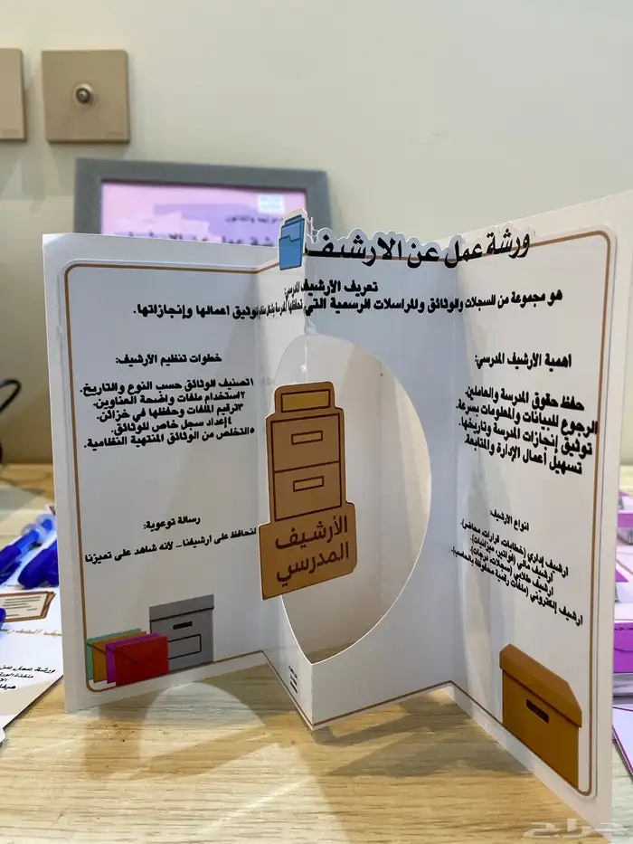 تصميم ورش واركان مدرسيه 21