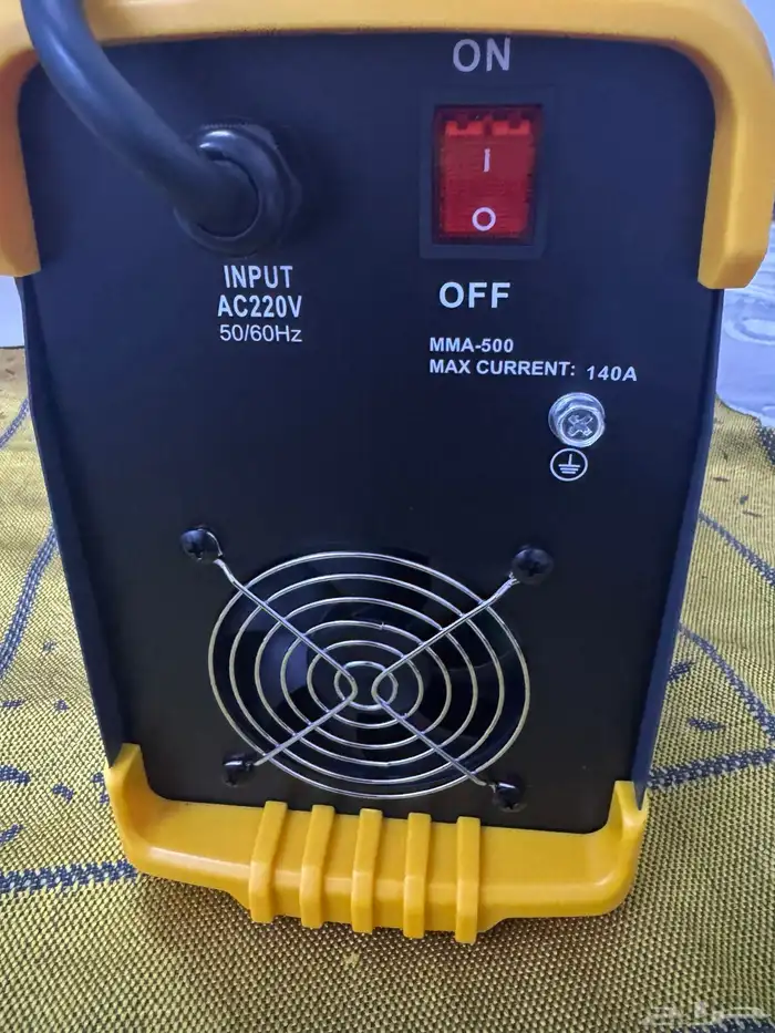 للبيع مكينه لحام كهربائية جديد بكرتونة مقاس صغير 500 امبير 3