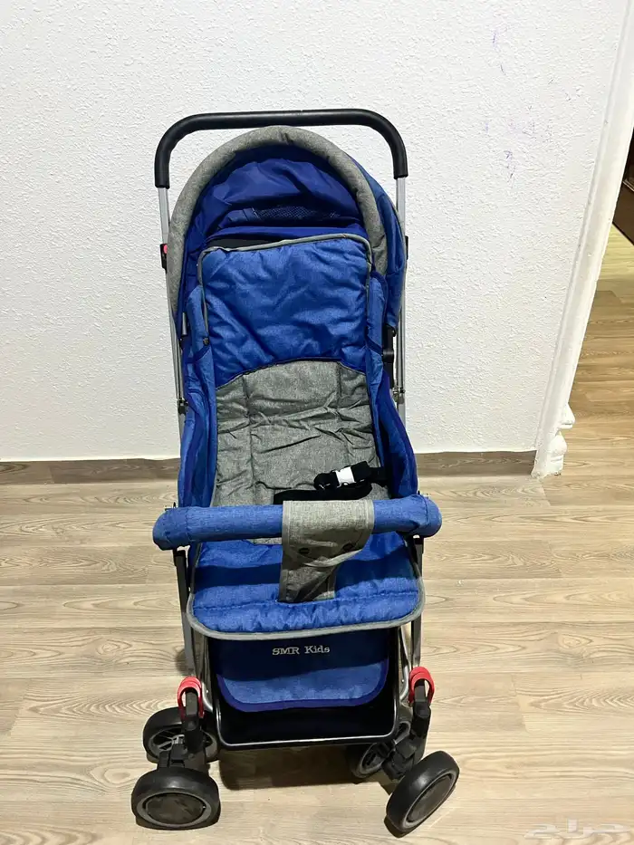 عربة اطفال شبه جديدة 0