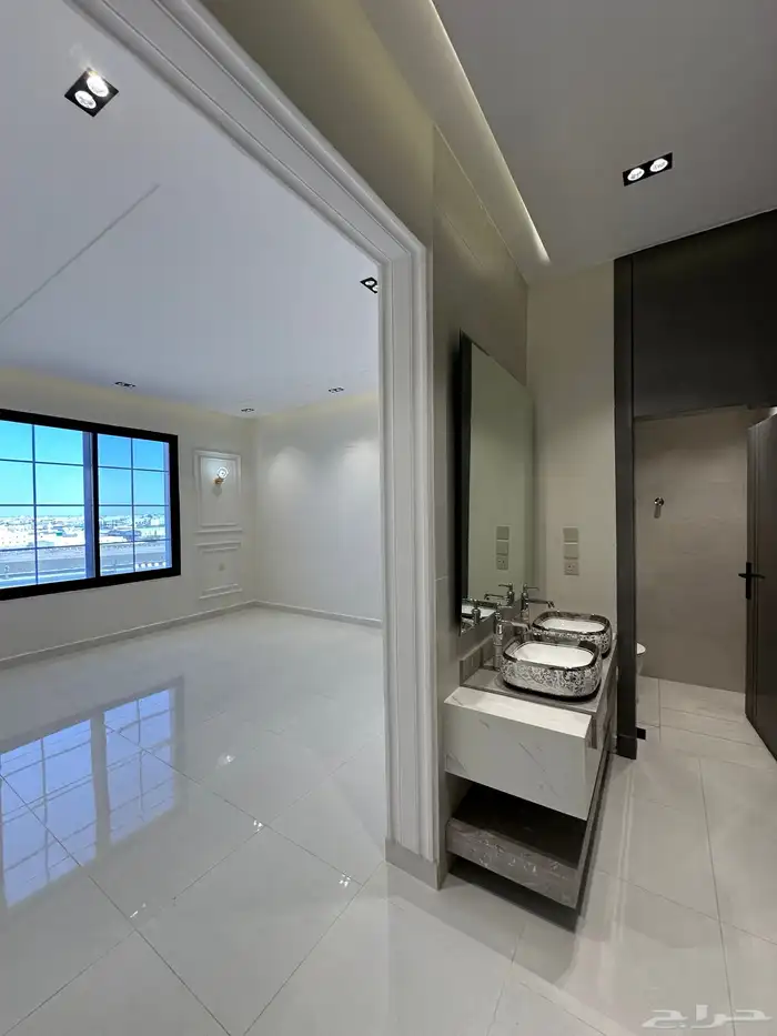 للبيع شقق علويه وارضيه مستقله تصميم مودرن-حي المعارض 580الف 6