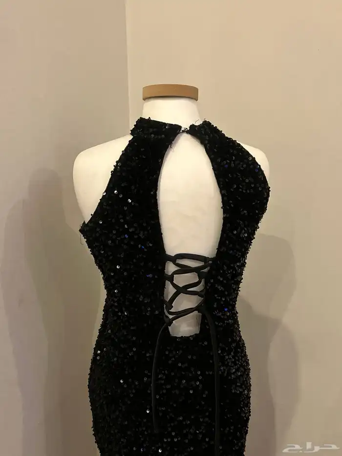 فستان مخمل وترتر 1