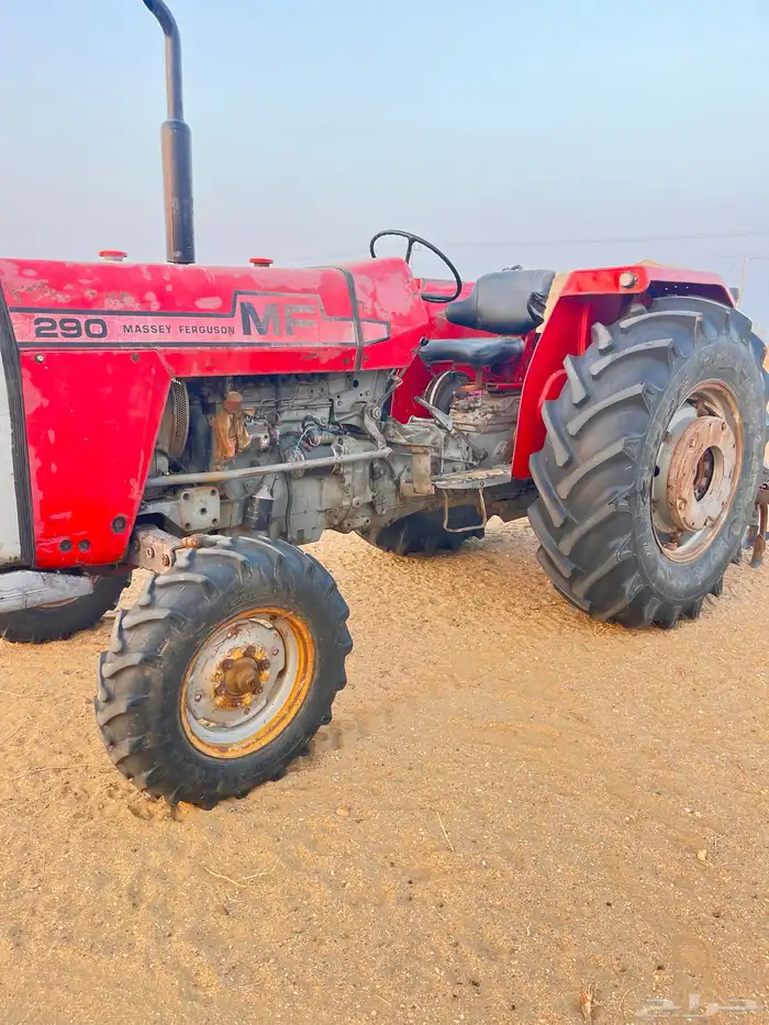 لبيع حراثه ماسي 290 معها مخراش على السوم 6
