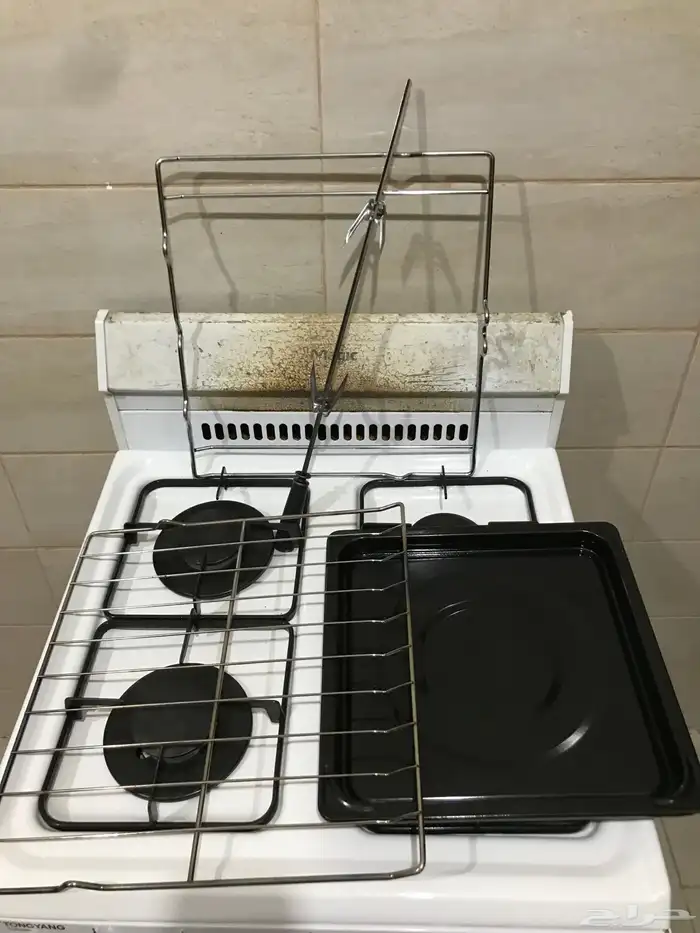 فرن ماجك 4 عيون غاز صناعة كورية Magic 4 burner gas range 5
